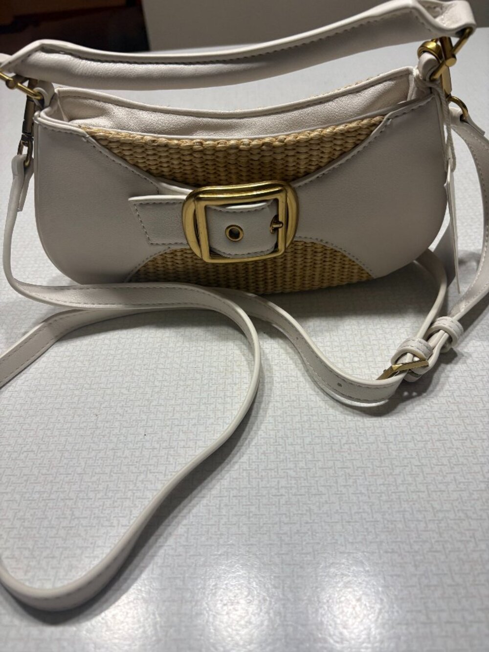 NWT White/Light Cream dolce vita Crossbody/Sachel/Clutch/Wristlet